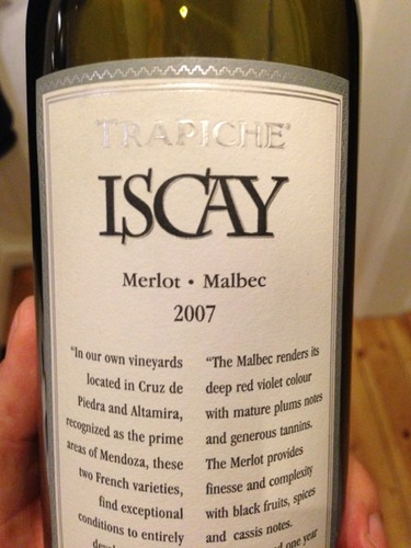 Bodegas Trapiche Iscay (Merlot / Malbec)