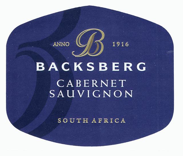 贝克斯堡赤霞珠干红Backsberg Cabernet Sauvignon