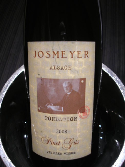 乔士迈“创始”灰皮诺半干白Josmeyer Pinot Gris Fondation