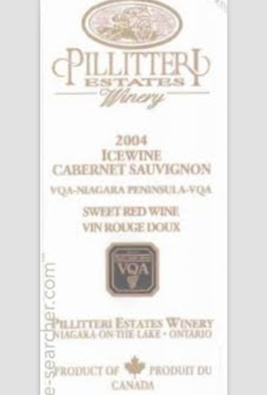 皮利泰里酒庄赤霞珠冰红Pillitteri Estates Winery Cabernet Sauvignon Icewine