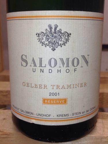 萨洛蒙珍藏塔明娜干白Salomon Undhof Reserve Traminer