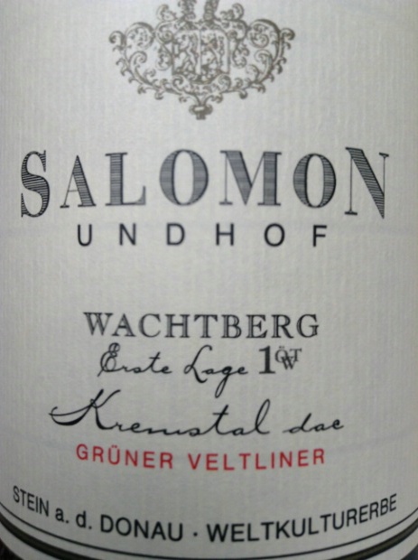 萨洛蒙瓦兹特贝格绿维特利纳干红Weingut Salomon-Undhof Wachtberg Gruner Veltliner