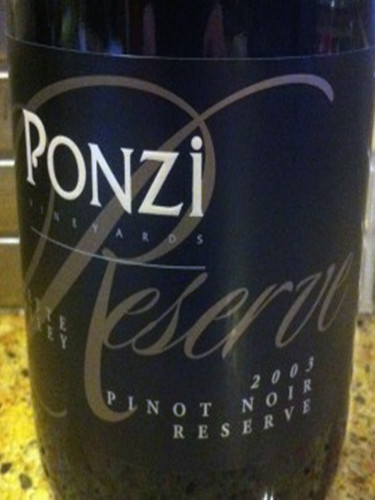 庞兹精选黑皮诺干红Ponzi Vineyards Select Pinot Noir