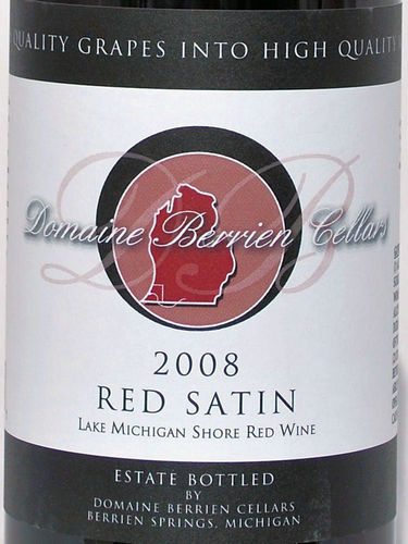 贝林沙丁半甜红Domaine Berrien Cellars Red Satin