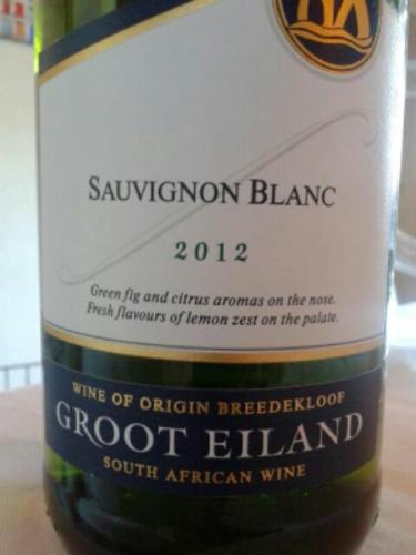 格露艾兰长相思干白Groot Eiland Sauvignon Blanc