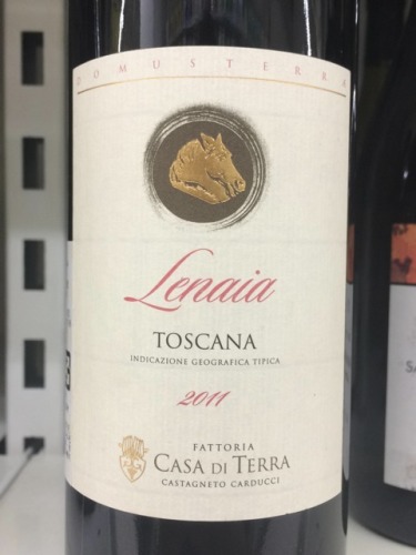 casa di terra lenaia rosso red blend (toscana)