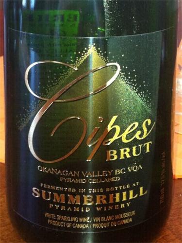 夏丘金字塔西柏干型起泡酒Summerhill Pyramid Winery Cipes Brut