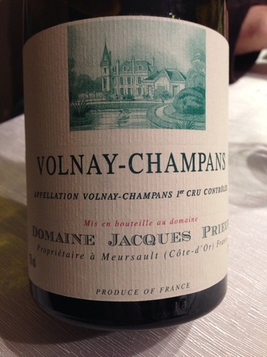 雅克普利尔沃尔奈- 昌平干红Domaine Jacques Prieur Volnay-Champans