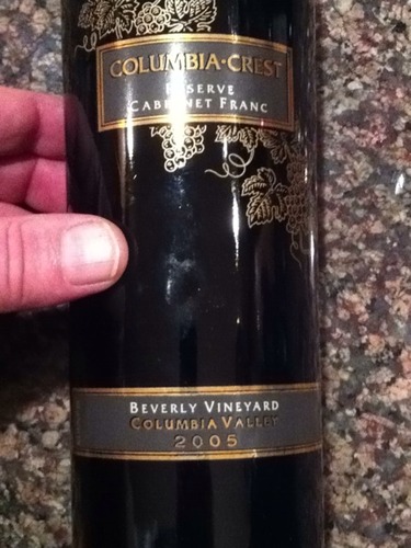 哥伦比亚山峰珍藏品丽珠干红Columbia Crest Reserve Cabernet Franc