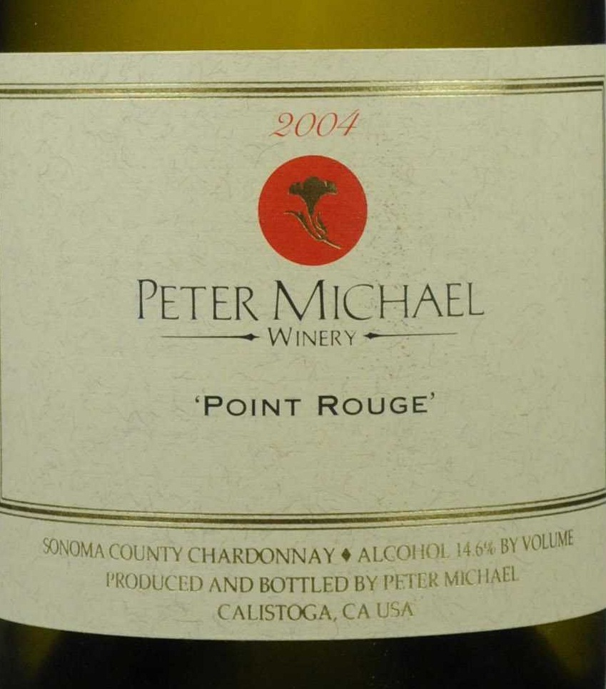 彼特麦克红点霞多丽干白Peter Michael Winery Point Rouge Chardonnay