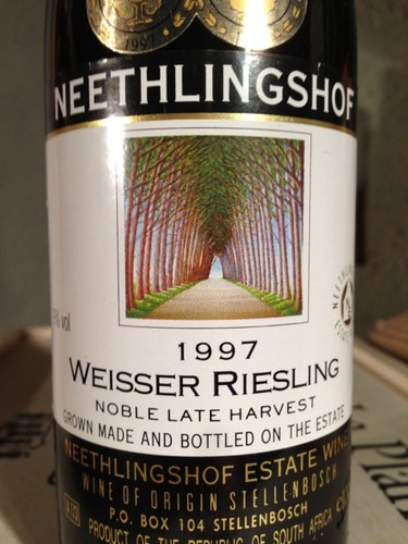 尼斐侬雷司令干白Neethlingshof Weisser Off Dry Riesling