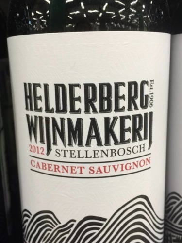 布肯霍斯克鲁海德堡维金玛科雷佳赤霞珠干红Boekenhoutskloof  Helderberg Wijnmakerij Cabernet Sauvignon