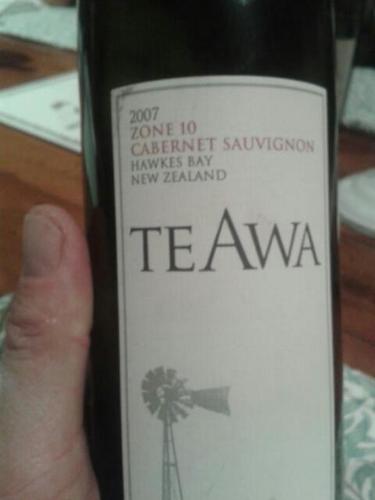 蒂阿瓦10区赤霞珠干红Te Awa Zone 10 Cabernet Sauvignon