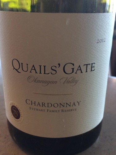 魅尔斯堡斯图尔特家族珍藏霞多丽干白Quails’ Gate Stewart Family Reserve Chardonnay