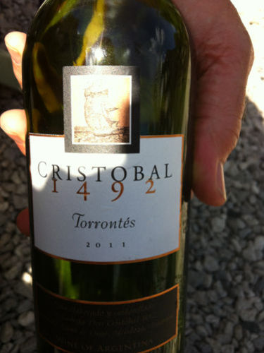 克里斯多巴1492系列特浓情干白Bodega Don Cristobal 1492 Torrontes