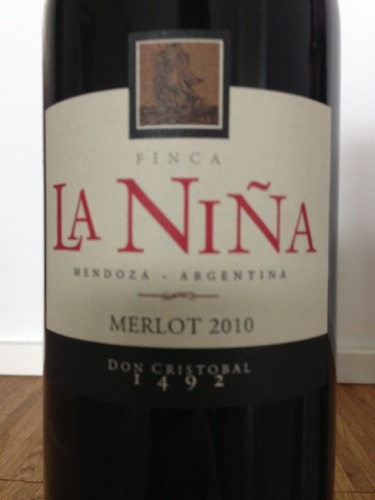 克里斯多巴芬卡拉尼娜系列梅洛干红Bodega Don Cristobal Finca la Nina Merlot