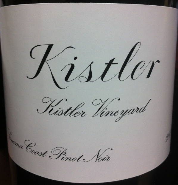 吉斯特勒黑皮诺干红Kistler Vineyards 'Kistler Vineyard' Pinot Noir