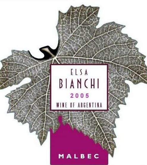 爱沙玛碧干红Casa Bianchi 'Elsa Bianchi' Malbec