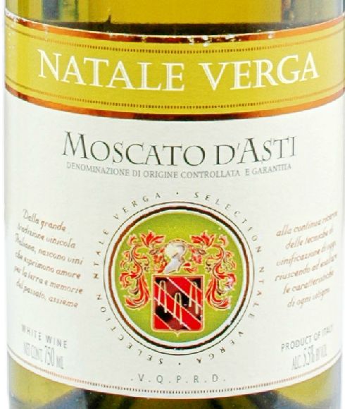 纳特阿斯蒂甜白Natale Verga Moscato d'Asti DOCG