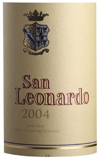 特兰蒂诺胜利侯爵堡地区干红Guerrieri Gonzaga Tenuta San Leonardo 'San Leonardo' Vallagarina Vigneti delle Dolomiti