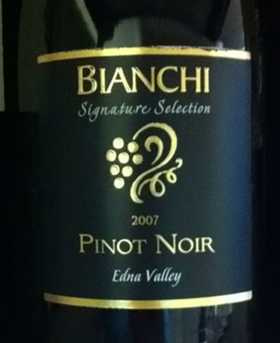 比安奇黑皮诺干红Bianchi Winery Pinot Noir