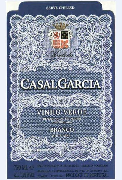 卡苏加西亚干白Aveleda Casal Garcia Branco Vinho Verde