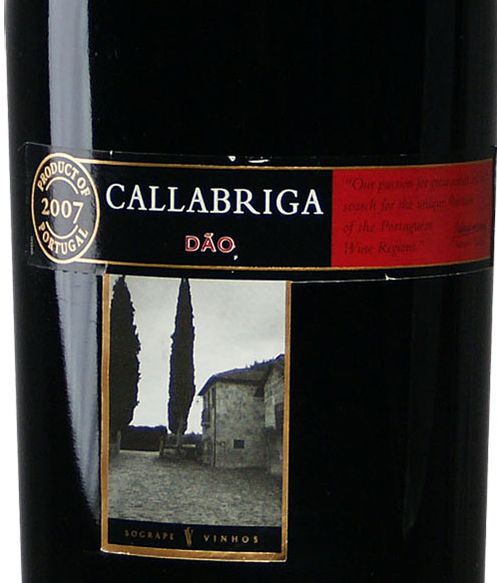 卡比亚杜奥产区特级干红Vinhos Sogrape Callabriga Dao