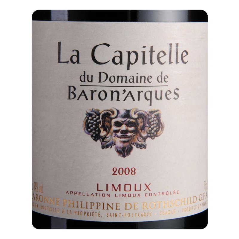 木桐亚库男爵夏菲特干红La Capitelle du Domainede Baron Arques Limoux