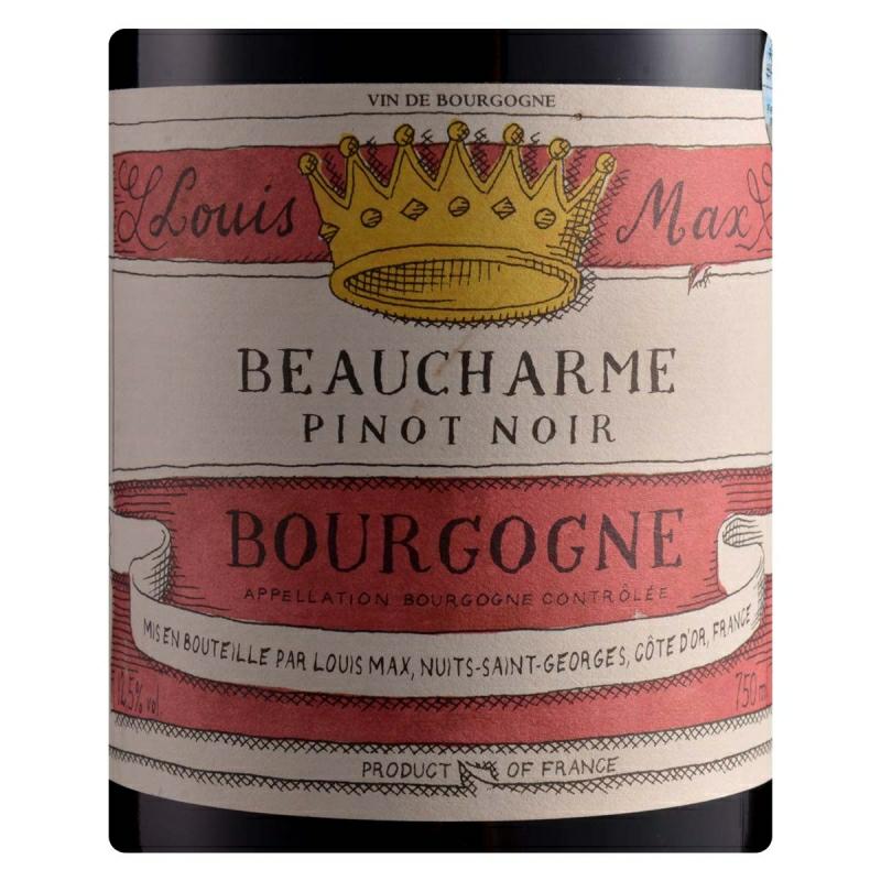 勃艮第伯尊干红Louis Max Bourgogne Beaucharme Pinot Noir