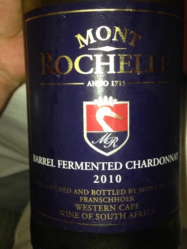 蒙罗歇尔霞多丽白（橡木桶陈酿）Mont Rochelle Barrel Fermented Chardonnay