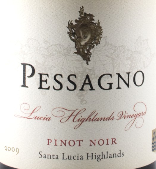 普赛诺卢西亚高地黑皮诺干红Pessagno Lucia Highlands Vineyard Pinot Noir