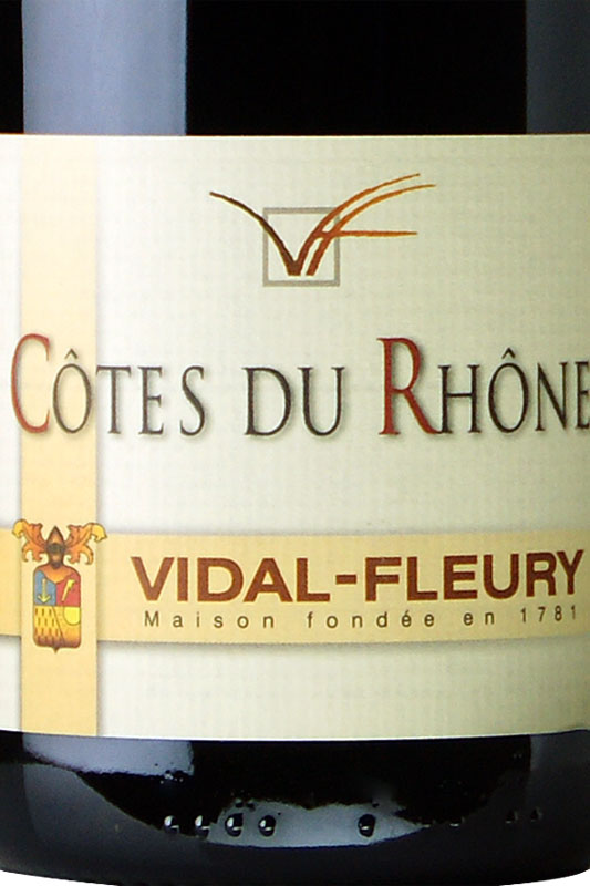 威菲庄园丘隆河干红Vidal-Fleury cotes du rhone