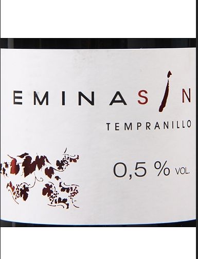 艾米娜脱醇干红Eminasin Tempranillo