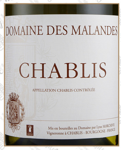 玛朗德酒庄夏布利干白Domaine des Malandes Chablis