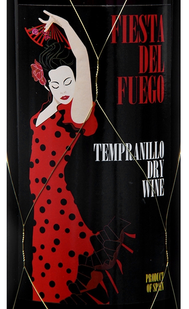 火之艳干红Fiesta Del Fuego Tempranillo Dry Wine