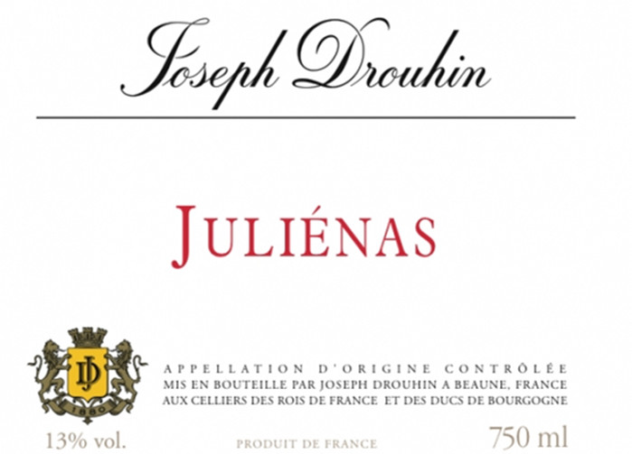 约瑟夫杜鲁安朱丽娜干红Joseph Drouhin Julienas