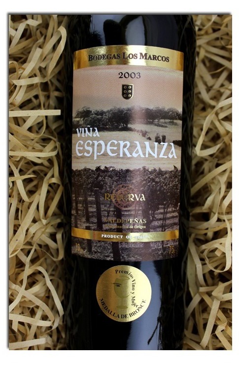 马可斯期盼园陈酿干红Bodegas Los Marcos Esperanza Reserva