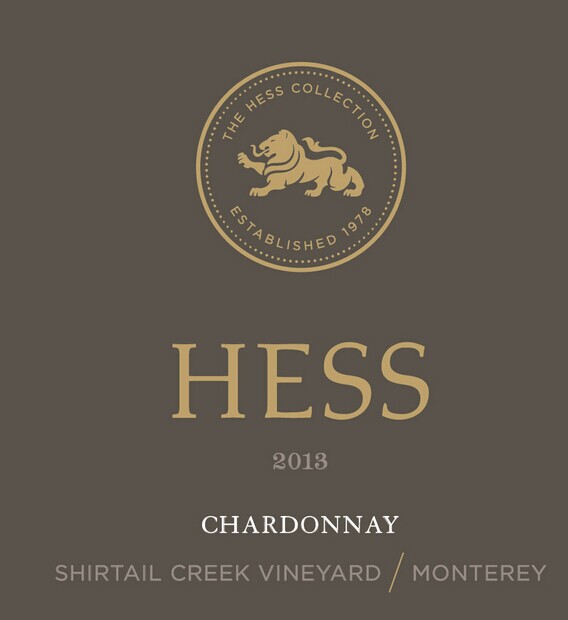 赫斯精选烁太溪园霞多丽干白Hess Collection Shirtail Creek Vineyard Chardonnay