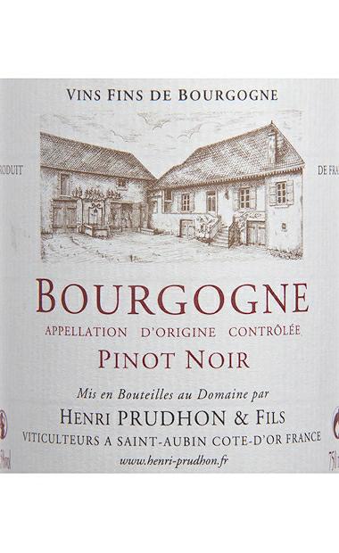 普鲁东酒庄勃艮地干红Henri Prudhon & Fils Bourgogne Rouge