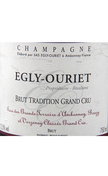 欧哥利屋也酒庄干香槟Egly-Ouriet Tradition Grand Cru Brut