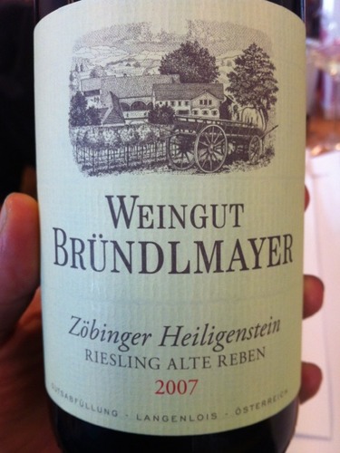 Weingut Willi Brundlmayer Zobinger Heiligenstein Riesling Beerenauslese