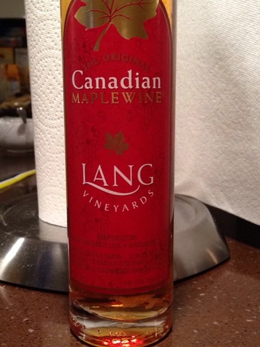 朗酒庄经典加拿大枫糖浆甜白Lang Vineyards The Original Canadian Maple White Wine