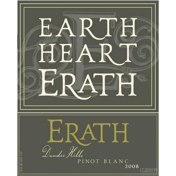 艾拉斯白皮诺干白（丹迪山）Erath Pinot Blanc