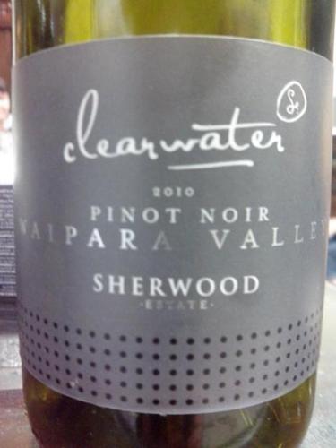 舍伍德清水系列黑皮诺干红Sherwood Estate Clearwater Pinot Noir