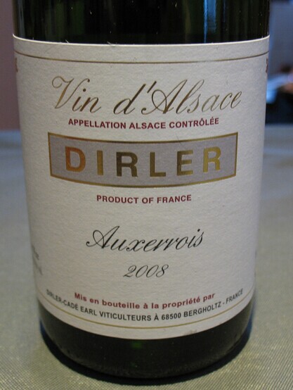 凯德酒庄欧塞瓦干白Domaine Dirler-Cade Auxerrois