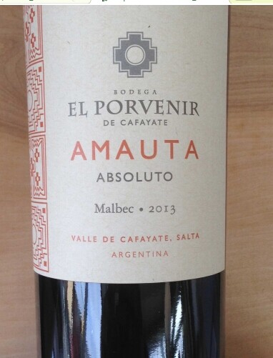 安第斯未来大师系列马尔贝克干红Bodegas El Porvenir de los Andes Amauta Absoluto Malbec