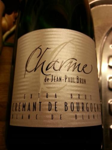 Jean Paul Brun Cremant de Bourgogne Blanc de Blancs Extra Brut Charmes