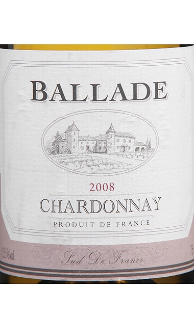 铂帝霞多丽干白Ballade Chardonnay