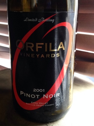 orfila pinot noir (edna valley)