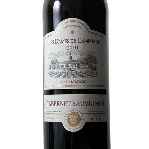 都龙赤霞珠干红Les Dames De Camponac Cabernet Sauvignon